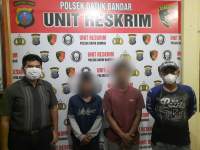 Keroyok Korban Hingga Masuk UGD, Dua Sekawan Kompak Gol Dibui Polsek Datuk Bandar