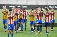Atletico Madrid U-18 saat melawan Bali United U-18 Rabu (13/4/2022). (foto: Aip/detak)