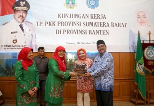 Rano Menerima Kunjungan Rombongan TP PKK Prov. Sumatera Barat