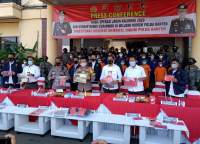 Hasil Operasi Jaran 2020, Polda Banten Amankan Ratusan Kendaraan dan 47 Tersangka Curanmor