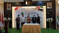 Penandatanganan Nota Kesepahaman (MOU) antara National Ambulance UAE dengan PT Binawan Inti Utama