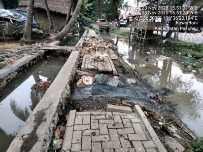 LSM Desak Proyek Paving Blok Di Pakuhaji Diopname