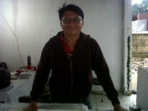 Pamulang- Ketua paguyuban Mitra Niaga, Jeffry Kapoyos. (dt)