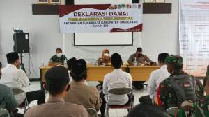 12 Calon Kades di Sukamulya Deklarasikan Pilkades Aman dan Damai