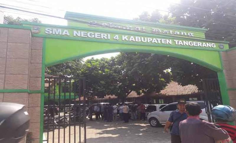 Kecewa tidak diterima masuk SMAN 4 Cikupa, Warga berencana gelar aksi