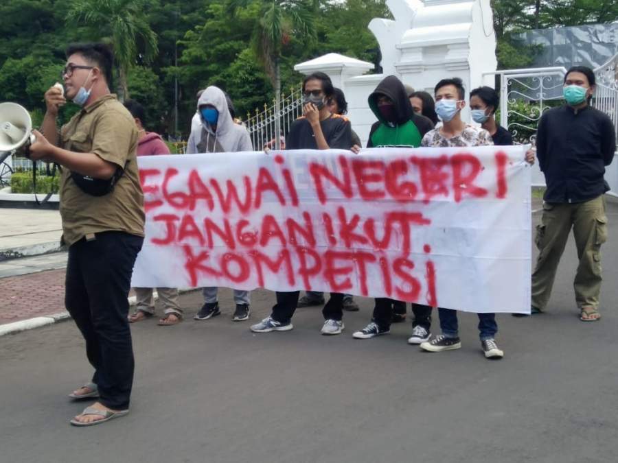 Aliansi Mahasiswa Serang  Minta ASN Bersikap Netral Dalam Pilkada Kabupaten Serang