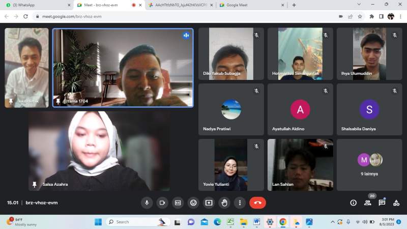 Menjawab Tantangan Profesi Pers di Era Digital : HMI Komisariat Pamulang Adakan Shortcourset Basic Jurnalistik