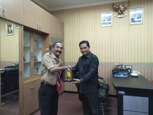 Dedi Sutardi Sambut Pramuka Makassar