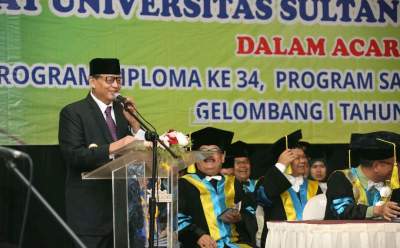 Gubernur Banten Harap Lulusan Untirta Berikan Kontribusi Dalam Pembangunan