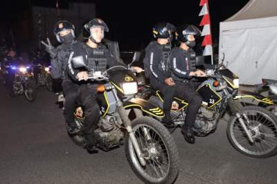 Cegah Kejahatan, Polresta Tangerang Kerahkan Tim Pendekar Raksa