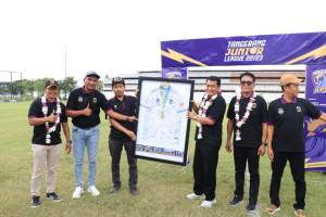 Sekda Buka Tangerang Junior League II di Stadion Sepatan