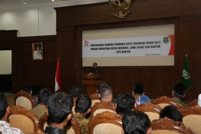 SHARING PRODUKSI KAYU 2012 RESMI DIBERIKAN