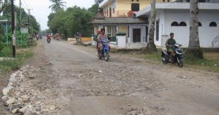 Pembangunan Jalan Jiput-Menes Telan biaya Rp1,3 M
