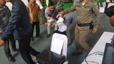 Ketauan Curang Test Tulis, Balon Kades Ini Didiskualifikasi dan Kesurupan