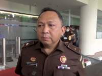 Kapuspenkum Kejagung, Ketut Sumedana di Gedung Kejagung, Jakarta.