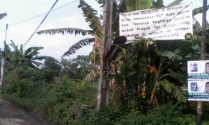 Sengketa lahan proyek tol Cinere - Jagorawi (cijago) zona 2, selasa (25/2)
