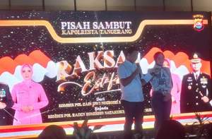Suasana Haru Warnai Pisah Sambut Kapolresta Tangerang