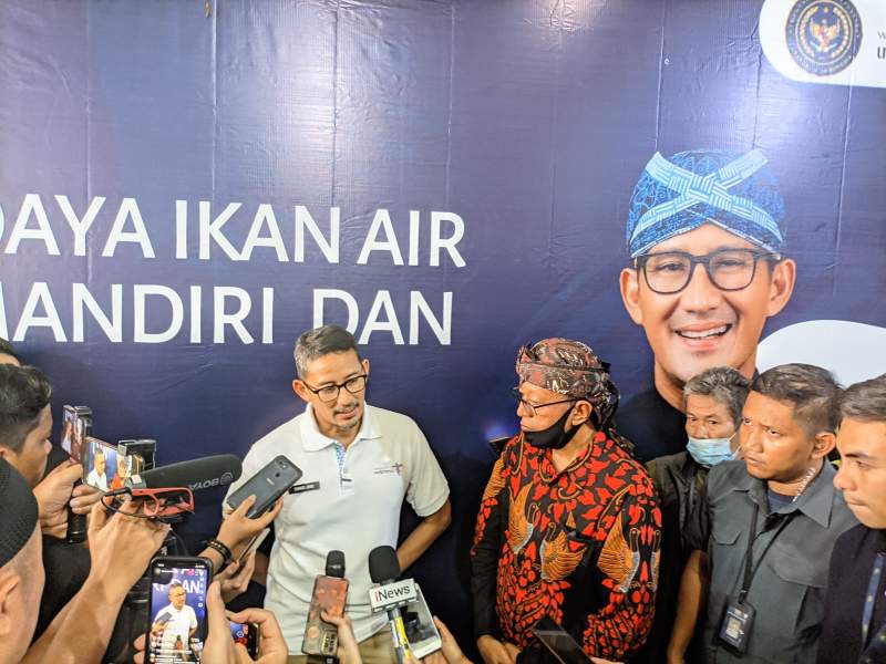 Menparekraf, Sandiaga Salahuddin Uno.