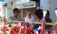 Polsek Batu Ceper Razia Pedagang Terompet