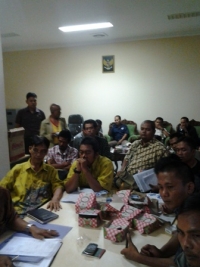 Suasan Dialog antara LSM dan Pemkot Lebak