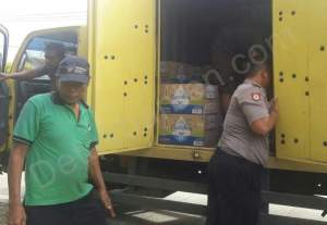 Mobil Box Berisikan Ratusan Miras Diamankan Polsek Bayah