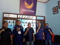 Foto bersama Rapat Pimpinan DPD dan DPW Partai NasDem di Kantor DPD Nasdem Kabupaten Serang