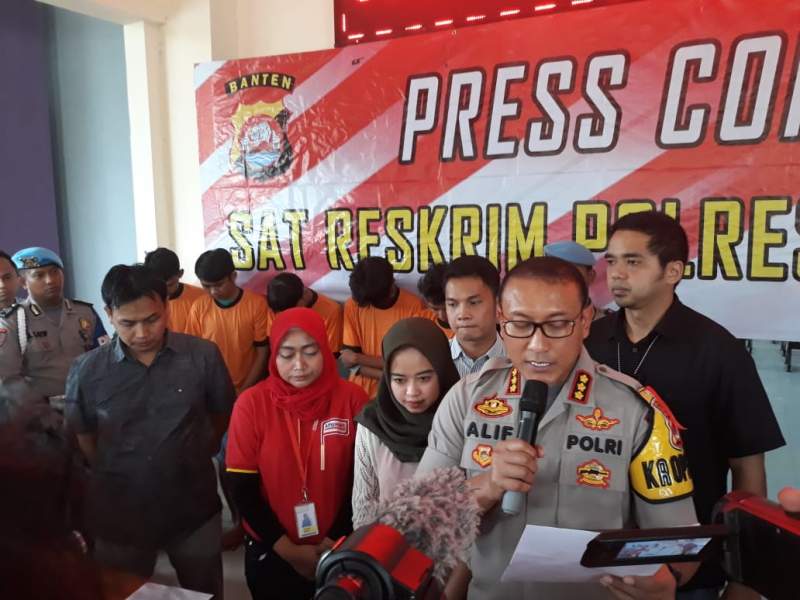 Komplotan Pelaku Perampokan Indomaret Balaraja Ditangkap Polisi