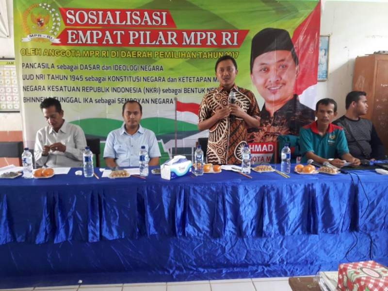 Anggota DPD Ahmad Subadri Sosialisasikan Empat Pilar MPR RI