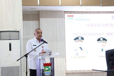 Zaki Buka Sosialisasi Satu Agen Pegadaian Satu Desa Dan Desa Sehat