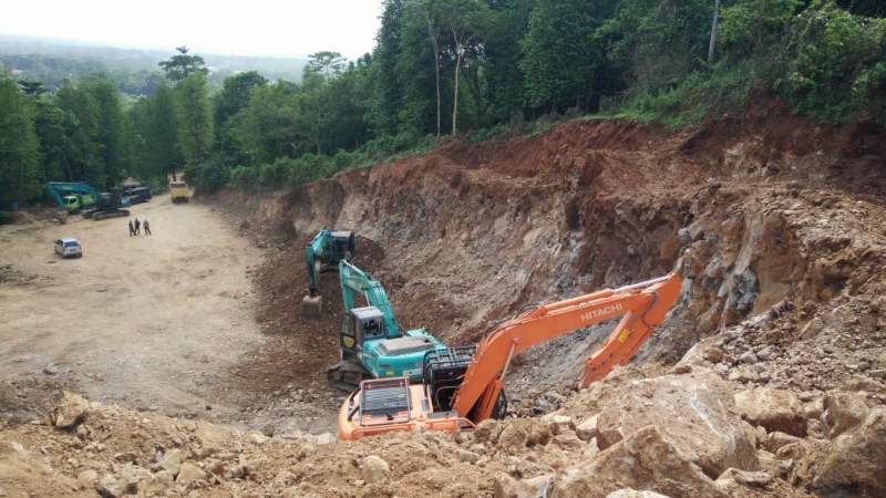 Berdalih Pembangunan Ponpes, Ternyata Dijadikan Penggalian Ilegal