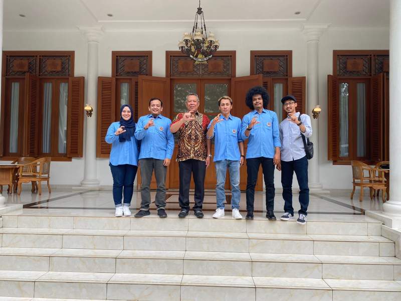 Benyamin Sambut Baik Kerjasama dengan PWI Tangsel Bentuk Forum Wartawan Balaikota