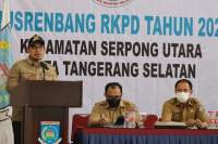 Hadiri Musrenbang Serpong Utara, Pilar : Kita Anggarkan Rp400 Juta Tiap Kelurahan