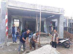 Gunakan Dana Desa, Kantor Desa Pasar Kemis Dibangun Dua Lantai