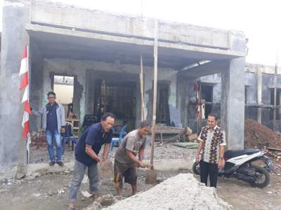 Gunakan Dana Desa, Kantor Desa Pasar Kemis Dibangun Dua Lantai