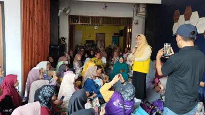 Calon Wakil Bupati Tangerang nomor urut 02, Intan Nurul Hikmah.