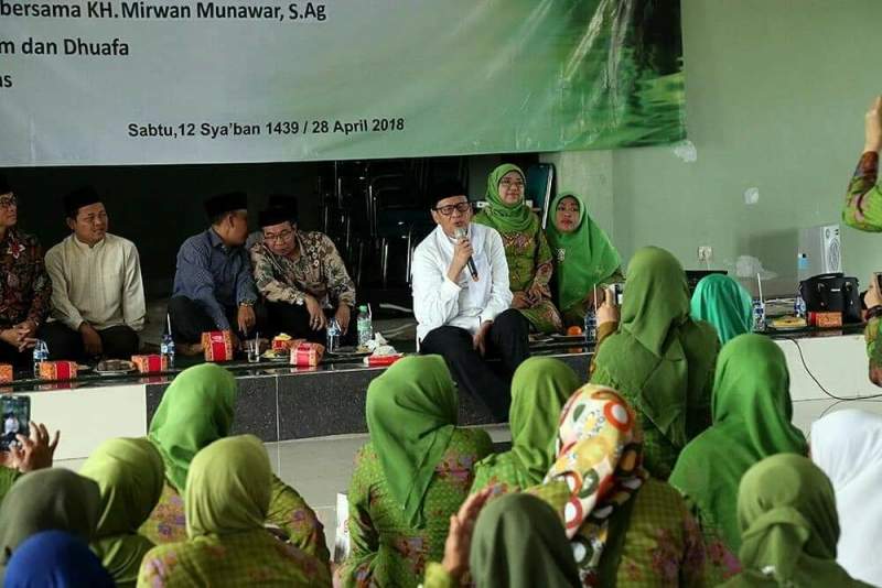 Gubernur Wahidin Apresiasi gagasan Muslimat NU yang aktif dalam organisasi