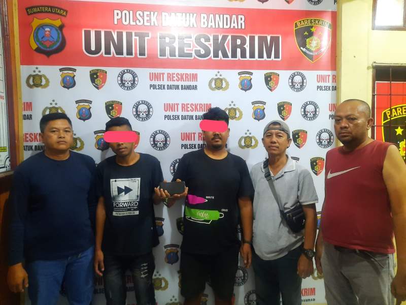 pencuri handphone diamankan.