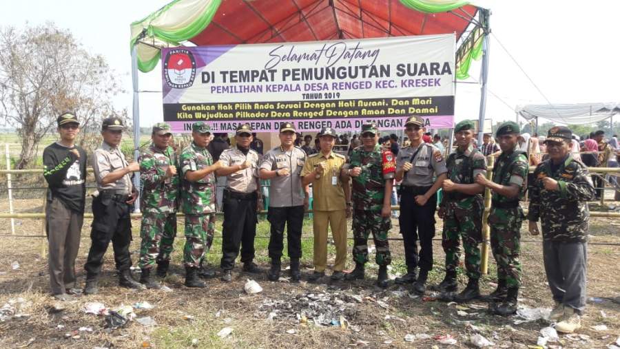 Kabidhumas Polda Banten: Meninjau Langsung ke TPS Saat Pelaksaan Pencoblosan Berlangsung