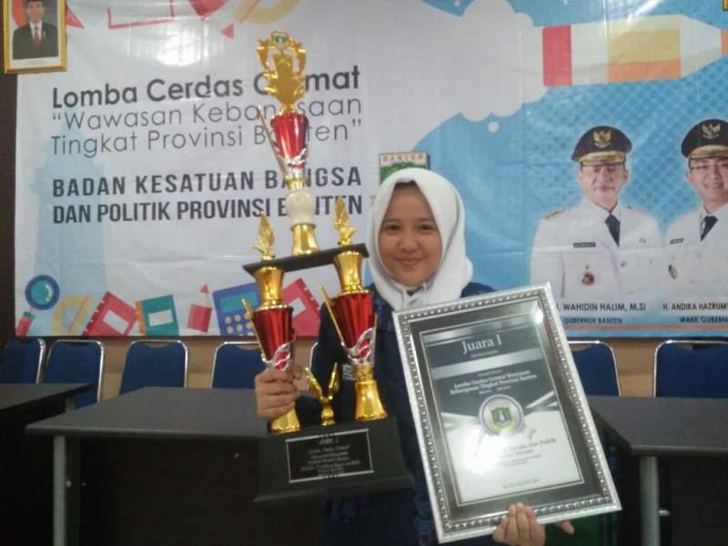 Siswi SMAN 1 Rangkasbitung Punya Segudang Prestasi