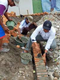 Lima Rumah Kebakaran di Mauk Mulai Dibangun