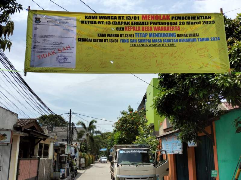 Soal Penolakan Pemecatan RT dan RW Sepihak, LTS Angkat Bicara