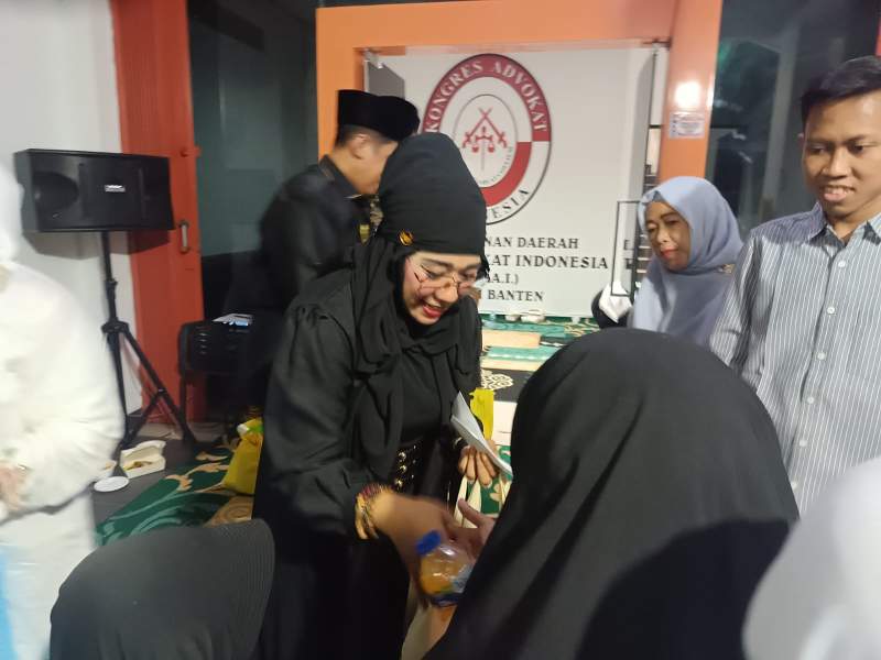 Kegiatan Rutin, DPD KAI Banten Berikan Santunan Anak Yatim dan Dhuafa di Bulan Ramadhan
