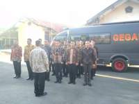 Polda Banten, Lakukan Pengamanan Kunjungan Cawapres Urut 02