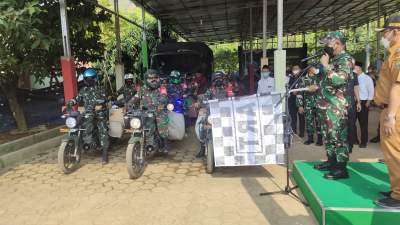 Pangdam Siliwangi Kunjungi Cilegon, Pantau Kegiatan TMMD