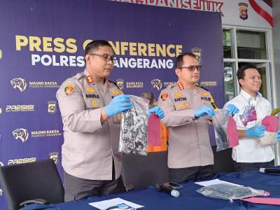 Dua Pelaku Pembunuhan di Rajeg Ditangkap Polisi