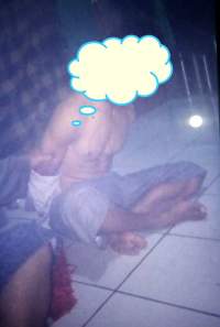 Pria Yang Diduga Mau Menyerang Abuya Uci Babak Belur Dihajar Massa