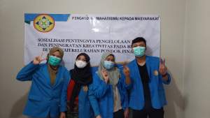 Mahasiswa FEB Unpam Lakukan Literasi Keuangan kepada Masyarakat