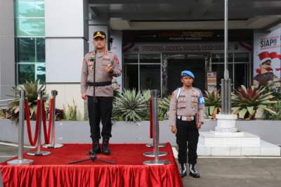 Kapolresta Tangerang Pimpin Upacara Hari Kesadaran Nasional