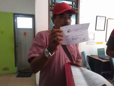 Adanya Penggelembungan Suara, Ketua DPC PDIP Kecamatan Taktakan Lapor Ke Bawaslu Kota Serang