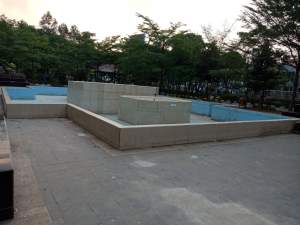 Dua Tempat Ruang Publik di Kota Serang Terabaikan